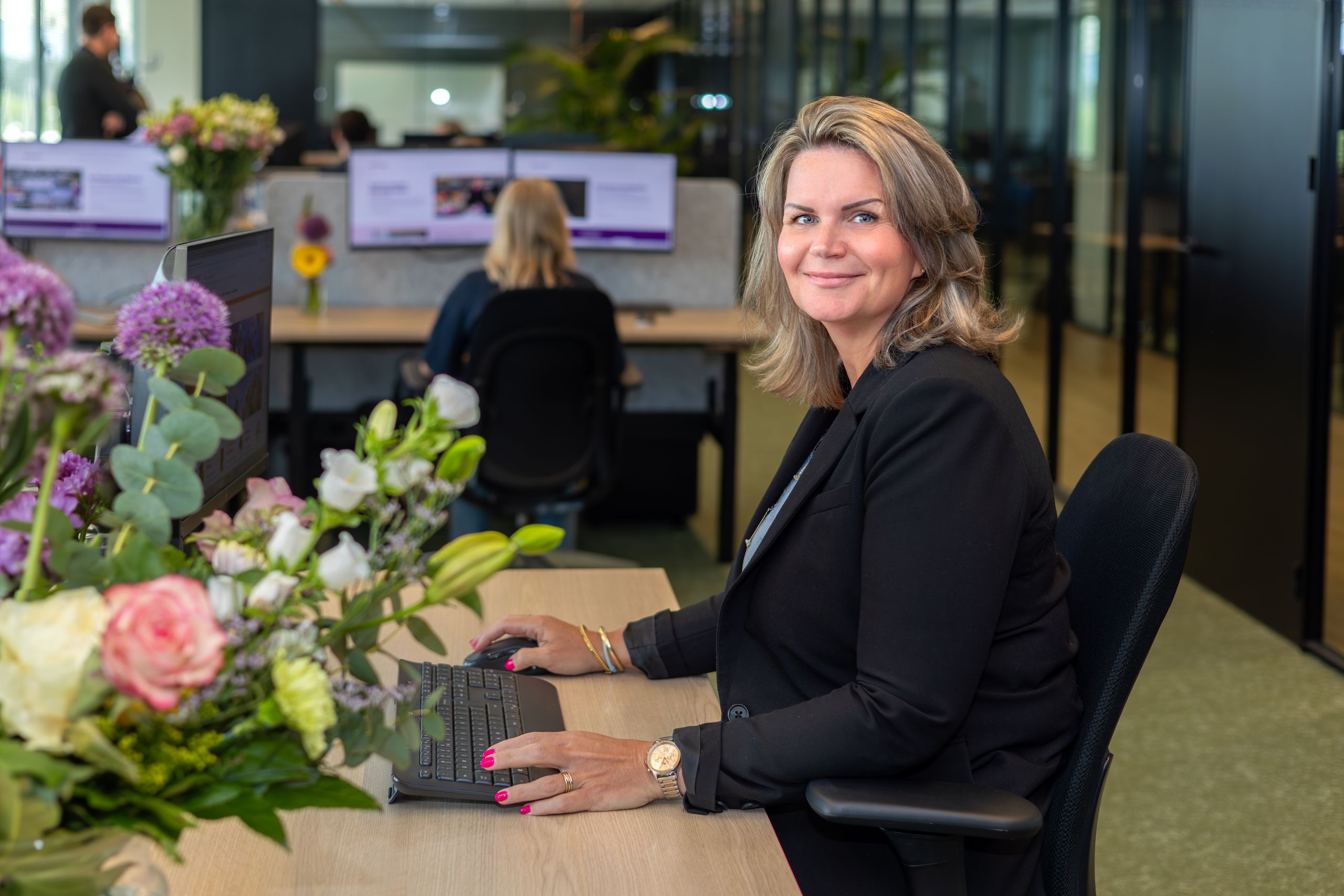 The sales desk