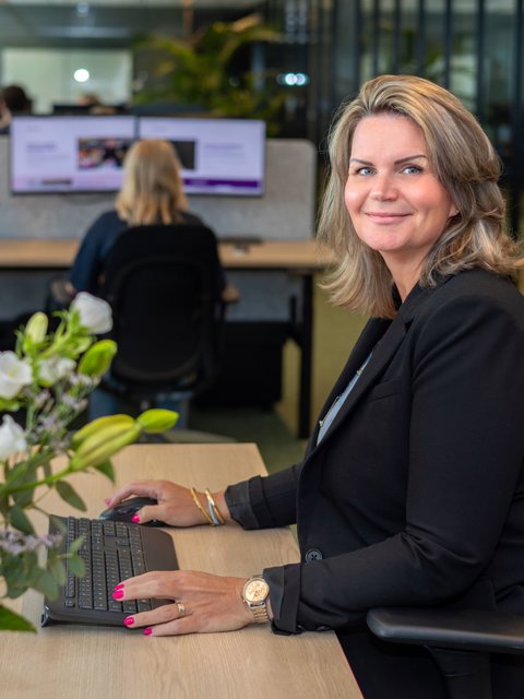 The sales desk